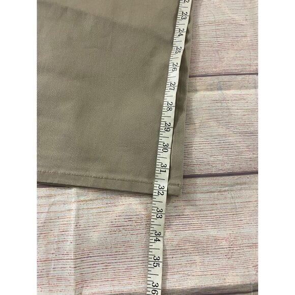 NWT Dickies Women's Slim Boot Leg Beige Pants - 17 - Picture 5 of 13